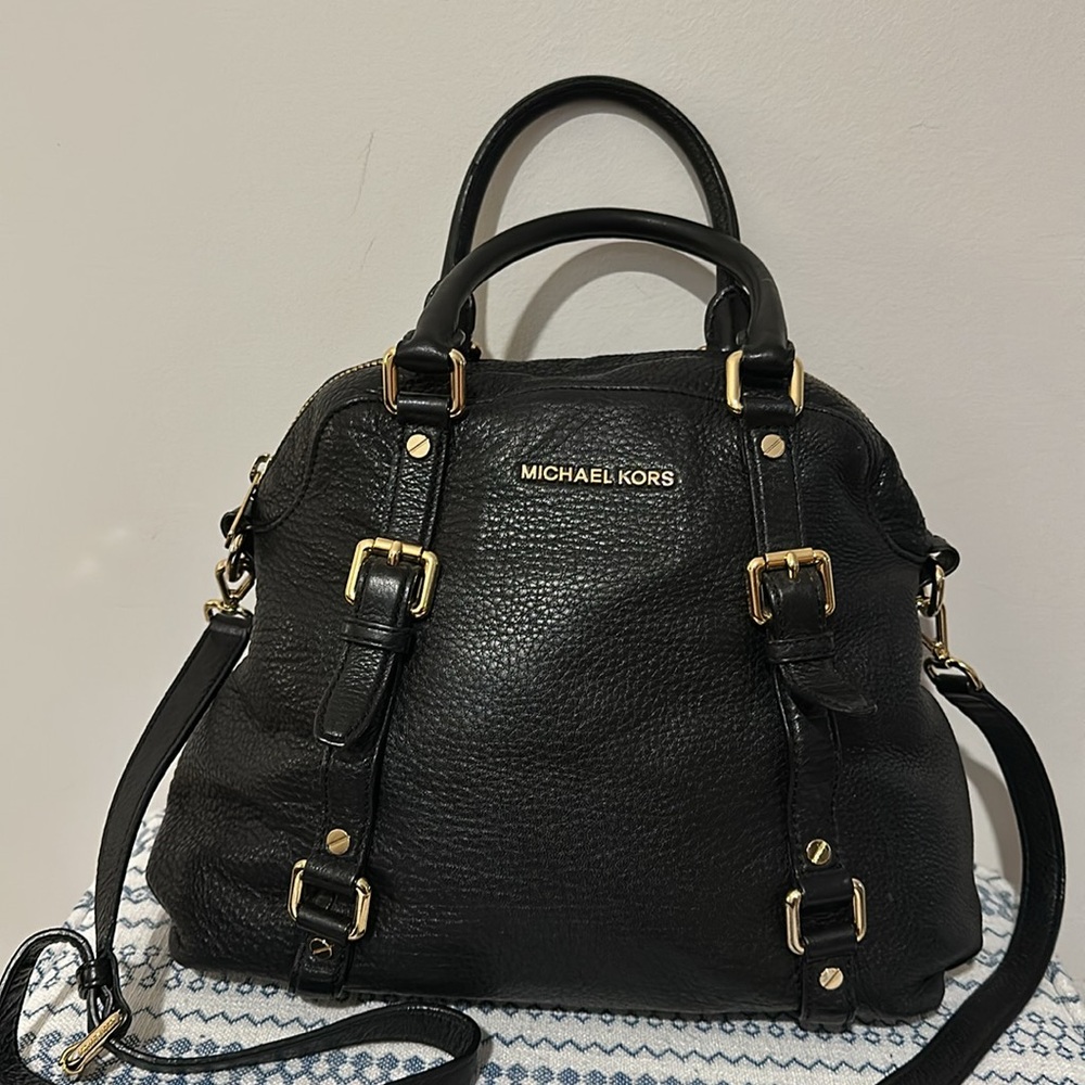 Michael Kors Bedford Belted Medium Satchel